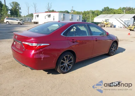 2016 Toyota Camry Xse z USA, uszkodzony, nr VIN 4T1BF1FK0GU534653
